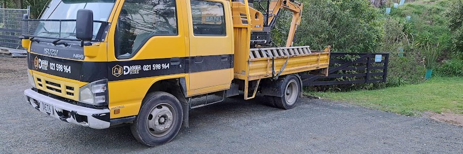 Nelson Digger Hire - tipper truck and digger, earthmoving contractor in Nelson