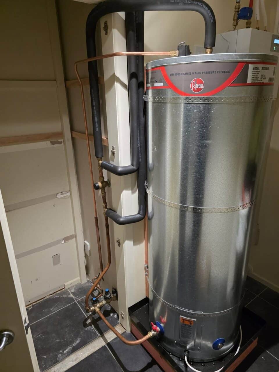 Plumbing and More - hot water cylinder installation in Nelson